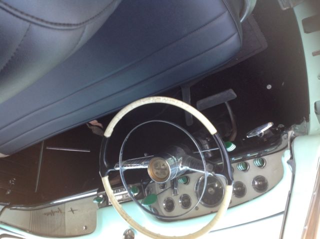 1955 Mint Green/White DeSoto Sportsman Coupe