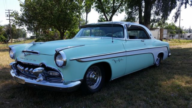 1955 Mint Green/White DeSoto Sportsman Coupe