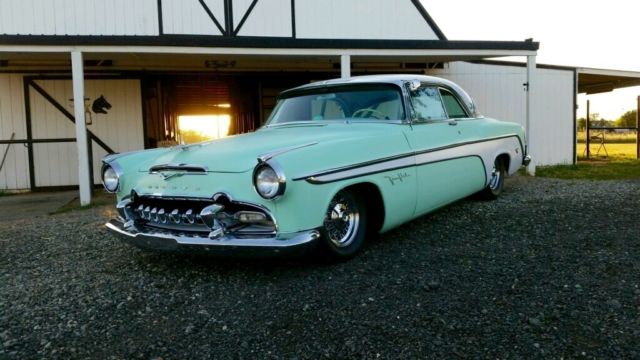 1955 Mint Green/White DeSoto Sportsman Coupe