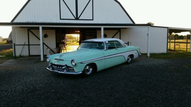 1955 Mint Green/White DeSoto Sportsman Coupe