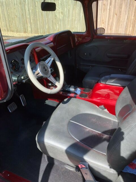 1960 Red Chevrolet C-10 Standard Cab Pickup