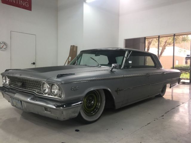 1963 Silver Ford Galaxie Sedan