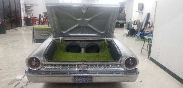 1963 Silver Ford Galaxie Sedan