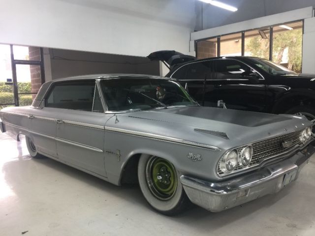 1963 Silver Ford Galaxie Sedan