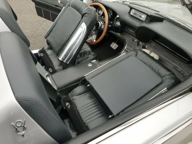 1963 Platinum Ford Thunderbird Convertible