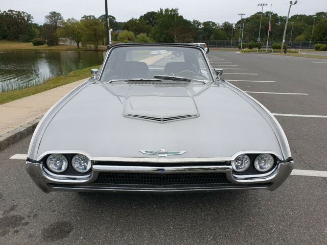 1963 Platinum Ford Thunderbird Convertible