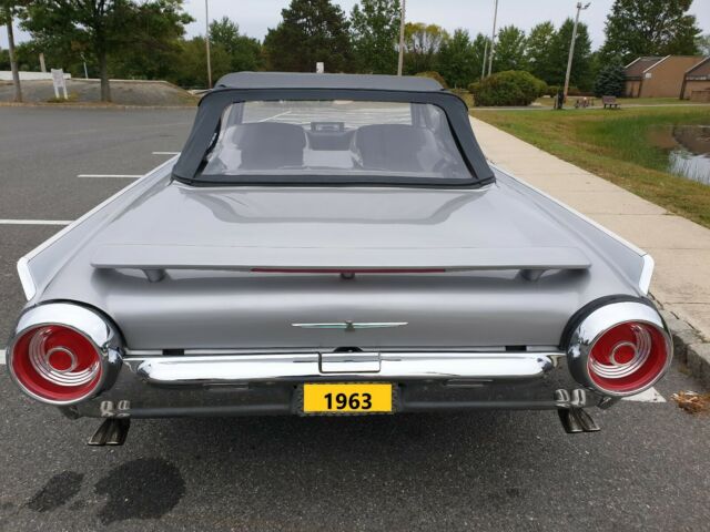 1963 Platinum Ford Thunderbird Convertible