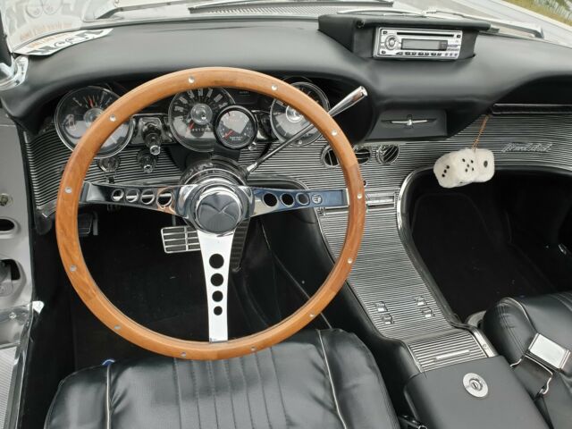 1963 Platinum Ford Thunderbird Convertible