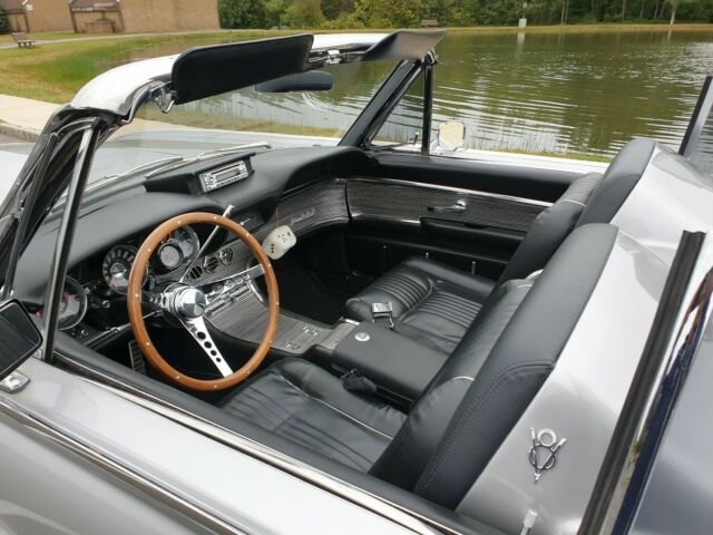 1963 Platinum Ford Thunderbird Convertible