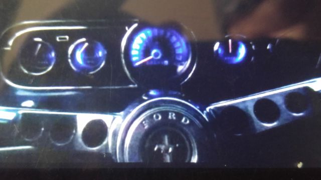 1966 Blue Ford Mustang Coupe