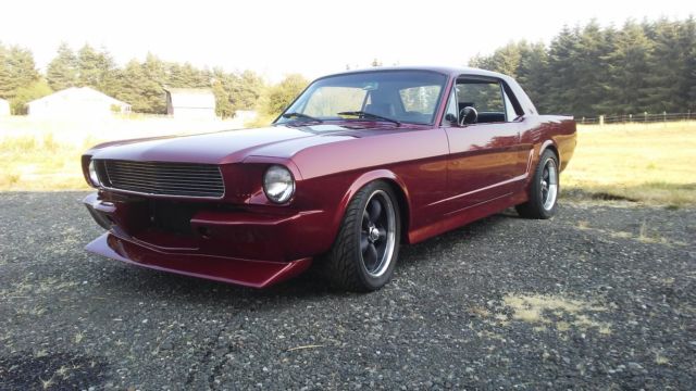 1966 Red Ford Mustang Coupe