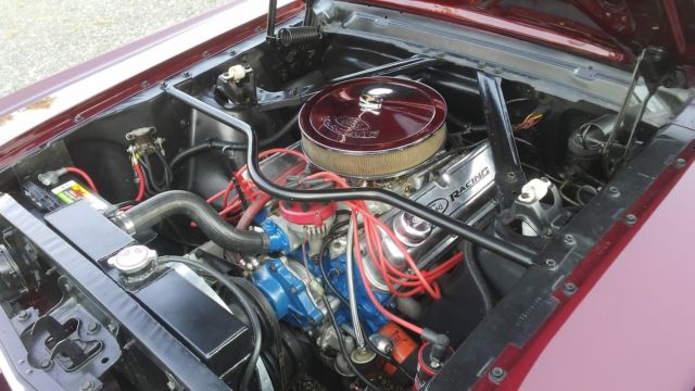 1966 Red Ford Mustang Coupe