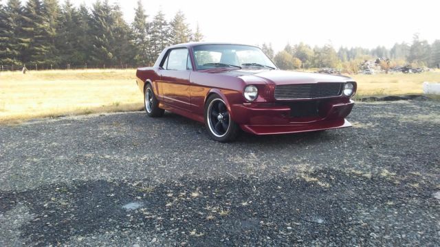 1966 Red Ford Mustang Coupe
