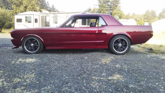 1966 Red Ford Mustang Coupe