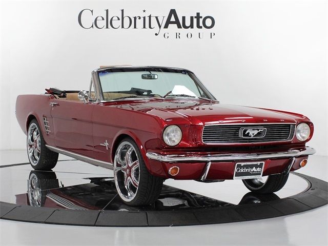 1966 Red Ford Mustang Sedan