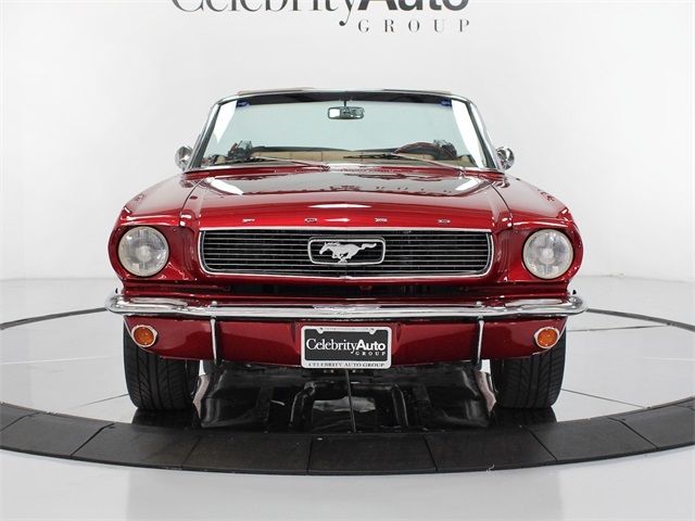 1966 Red Ford Mustang Sedan