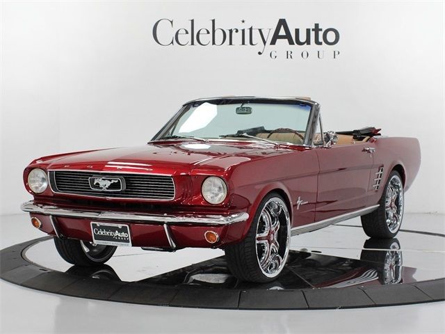 1966 Red Ford Mustang Sedan