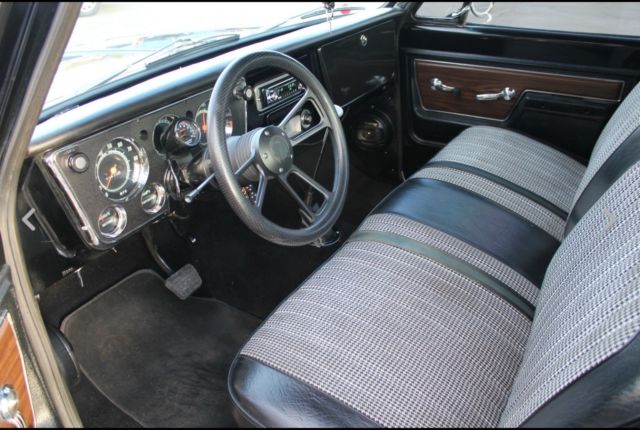 1968 Black Chevrolet C-10 Standard Cab Pickup