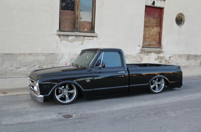 1968 Black Chevrolet C-10 Standard Cab Pickup