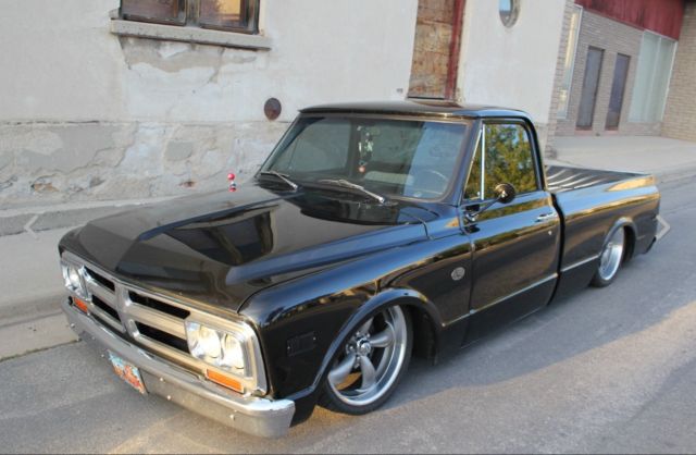 1968 Black Chevrolet C-10 Standard Cab Pickup