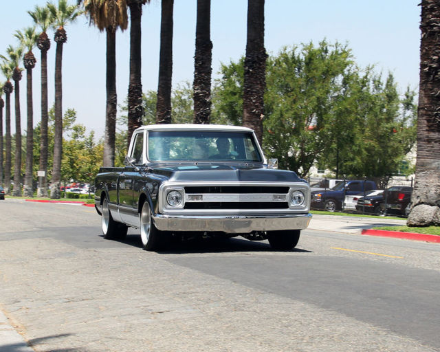 1969 Gray Chevrolet C-10 Standard Cab Pickup
