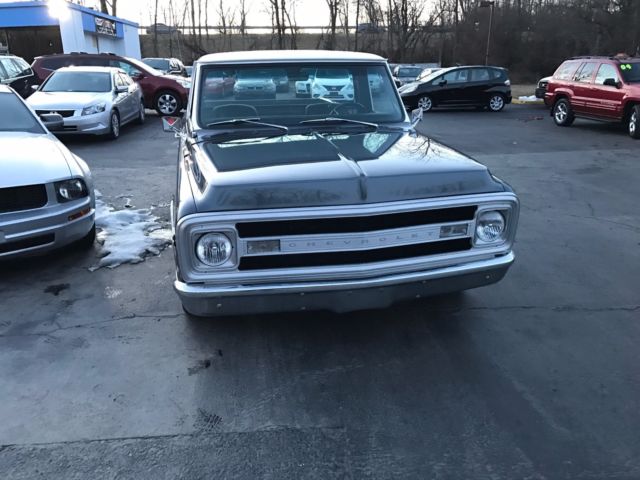 1969 Gray Chevrolet C-10 Standard Cab Pickup
