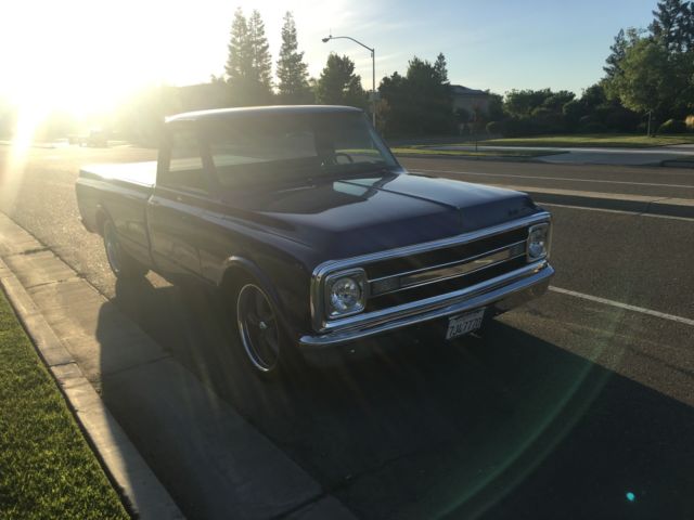 1970 Purple Chevrolet C-10