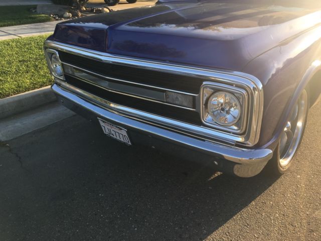 1970 Purple Chevrolet C-10