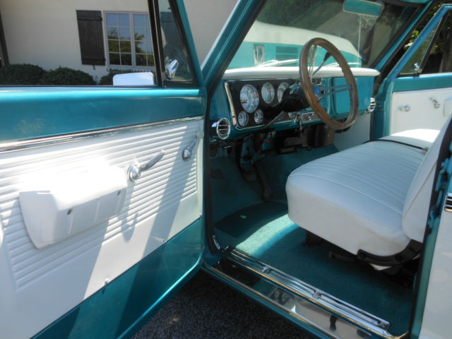 1970 metallic light blue Chevrolet C-10 pickup
