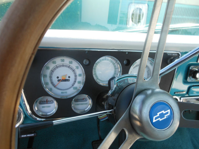 1970 metallic light blue Chevrolet C-10 pickup