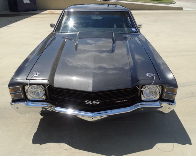 1971 Metallic Grey Chevrolet Chevelle Coupe