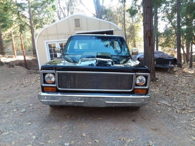 1973 Black Chevrolet Other Pickups Standard Cab Pickup