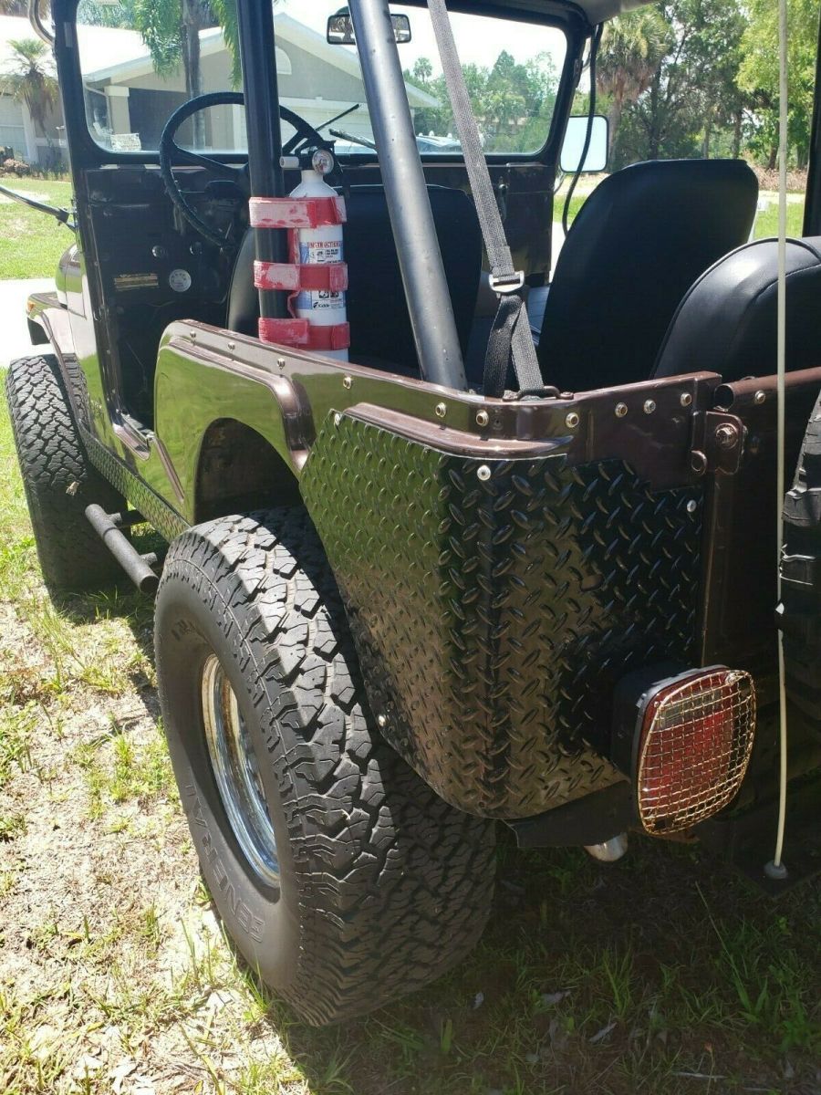 1975 Brown Jeep CJ SUV