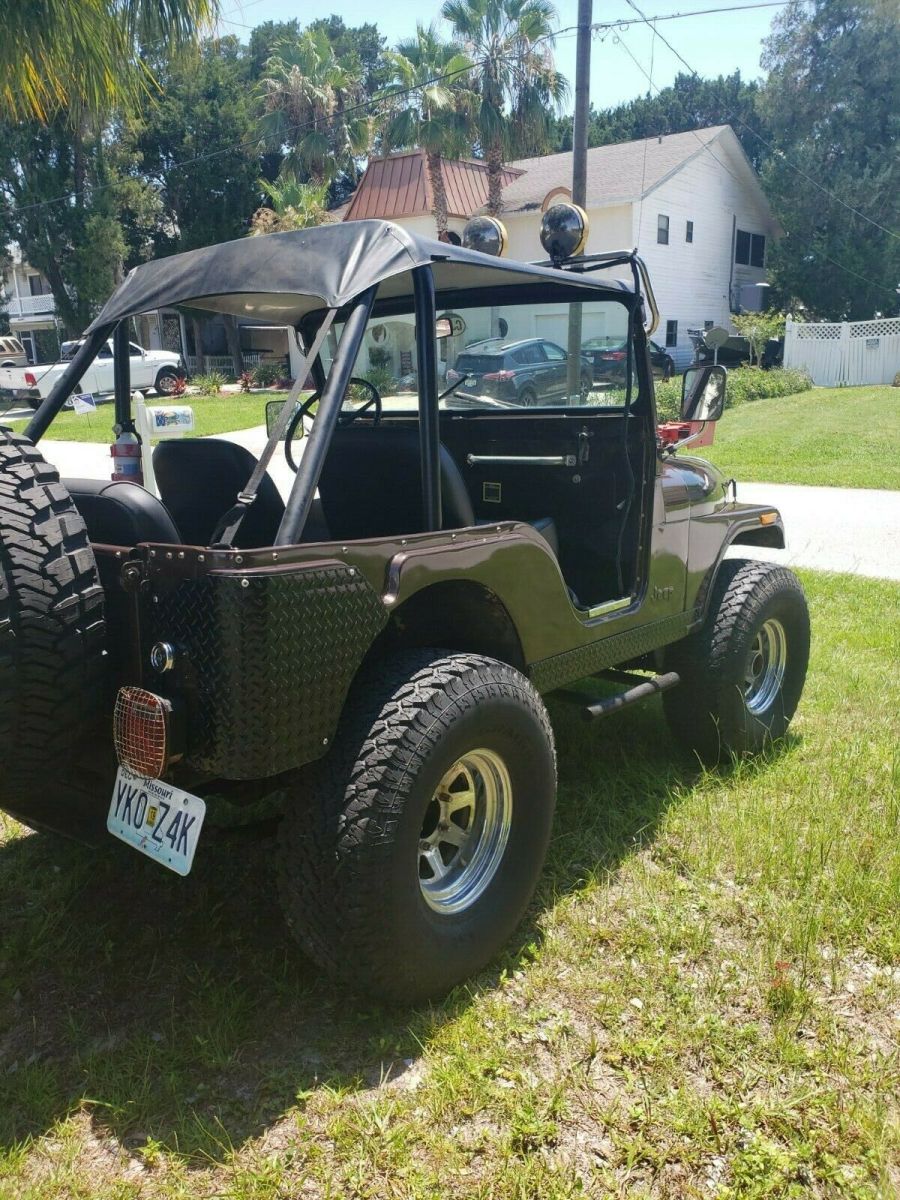1975 Brown Jeep CJ SUV