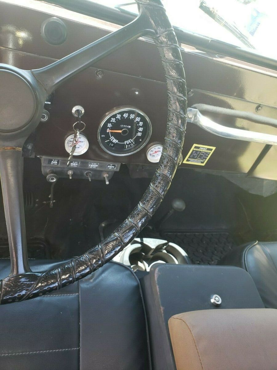 1975 Brown Jeep CJ SUV