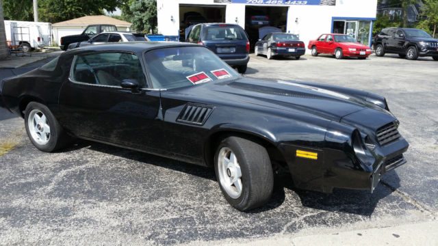 1978 Black Chevrolet Camaro Coupe