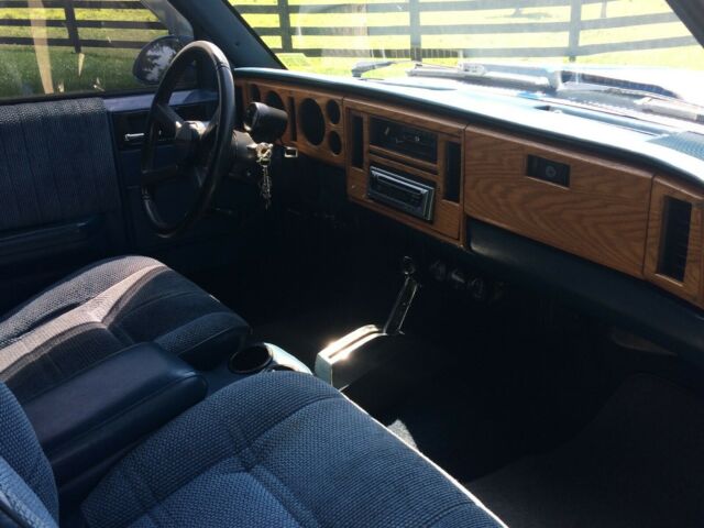 1985 Blue Chevrolet S-10