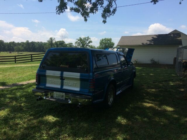 1985 Blue Chevrolet S-10