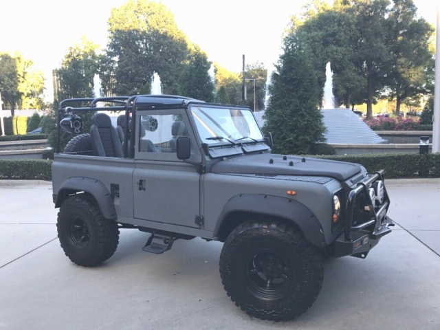 1988 Gray Land Rover Defender SUV
