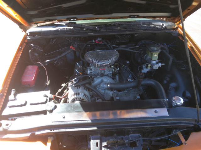 1994 Orange Chevrolet S-10 Extended Cab Pickup