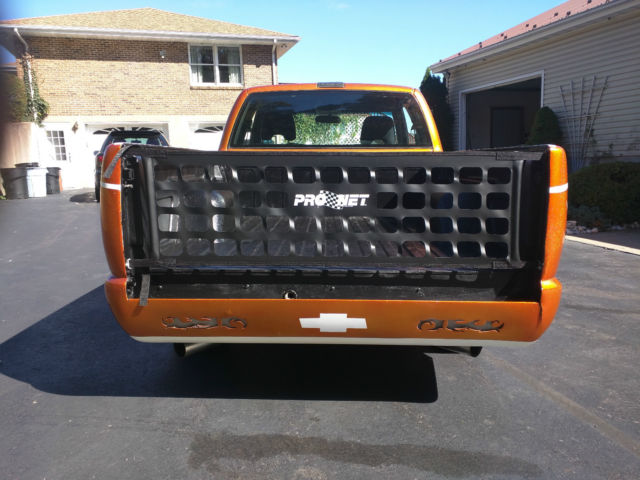 1994 Orange Chevrolet S-10 Extended Cab Pickup