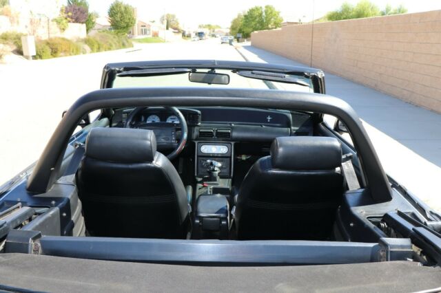 1993 White Ford Mustang Convertible
