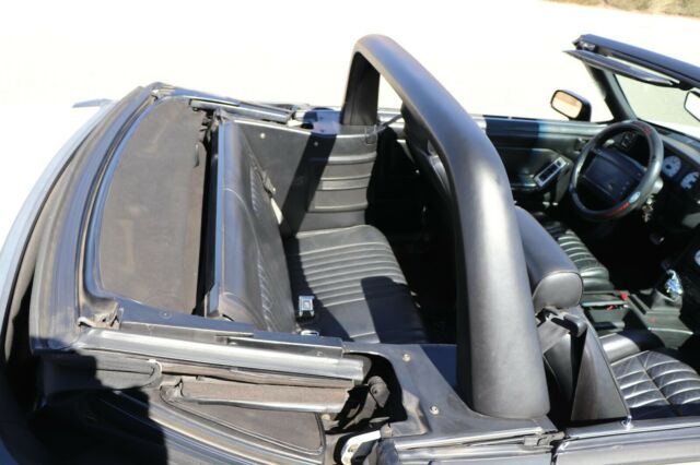 1993 White Ford Mustang Convertible