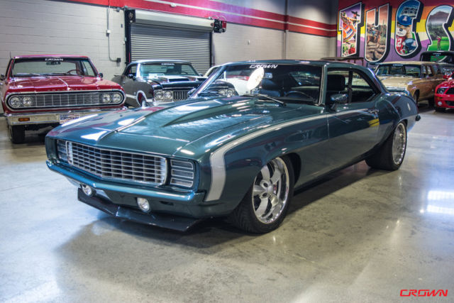 1969 Silver Chevrolet Camaro Coupe