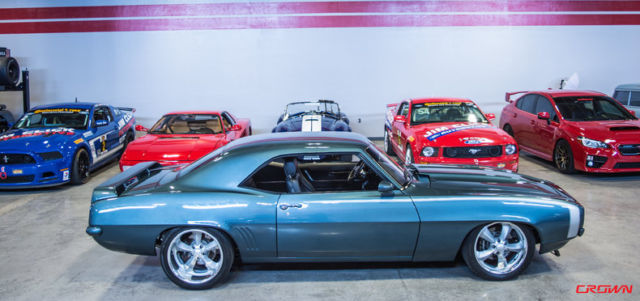 1969 Silver Chevrolet Camaro Coupe