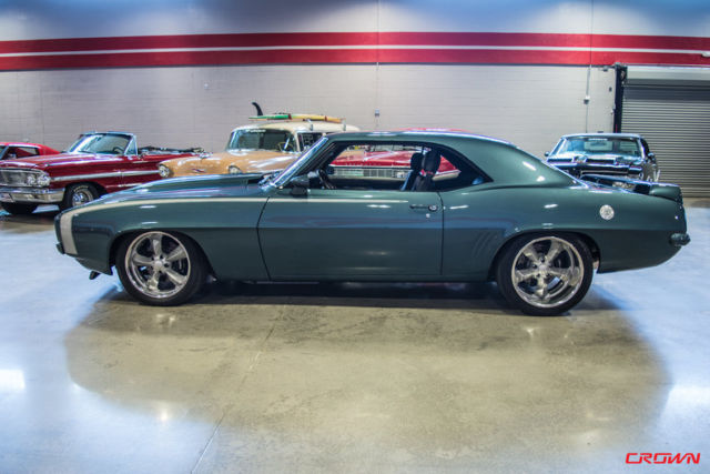 1969 Silver Chevrolet Camaro Coupe
