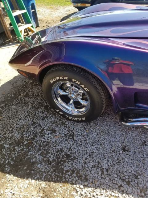 1977 Black/purple/muti color Chevrolet Corvette Coupe