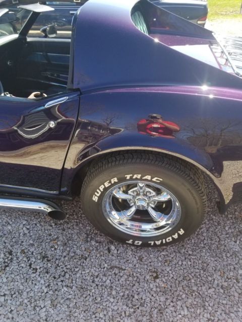 1977 Black/purple/muti color Chevrolet Corvette Coupe