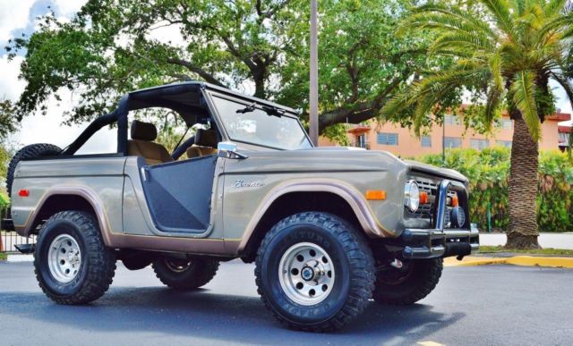1972 Green Ford Bronco Pickup Truck