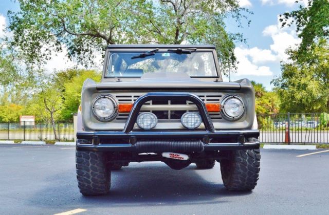 1972 Green Ford Bronco Pickup Truck